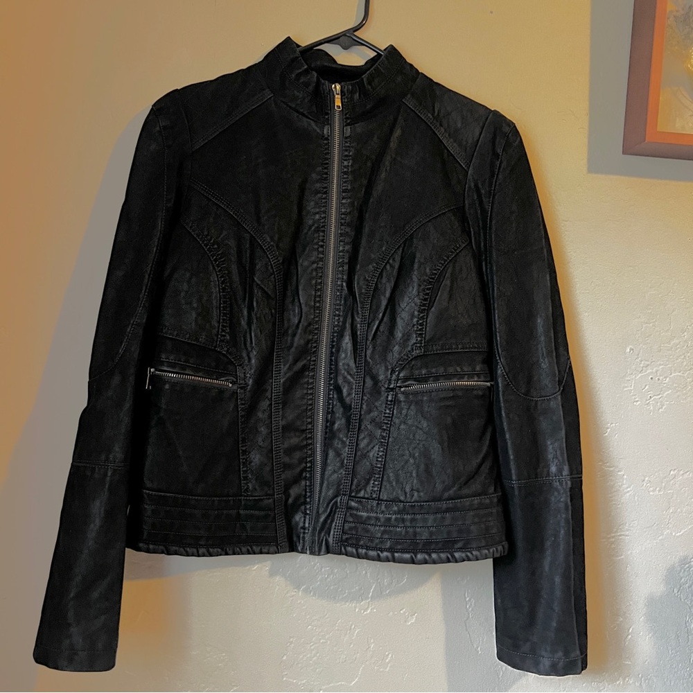 Black Suede Leather Jacket